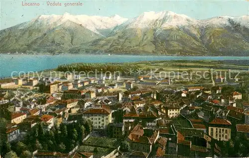 AK / Ansichtskarte Locarno_Lago_Maggiore Panorama Locarno_Lago_Maggiore