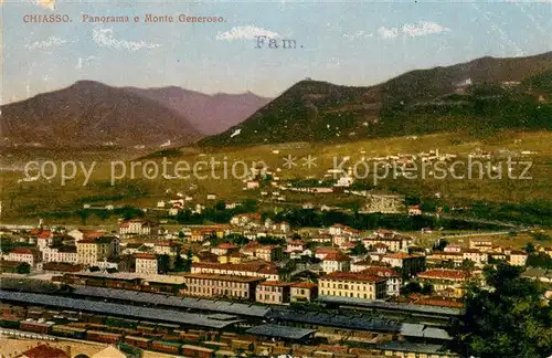 AK / Ansichtskarte Chiasso Panorama e Monte Generoso Chiasso