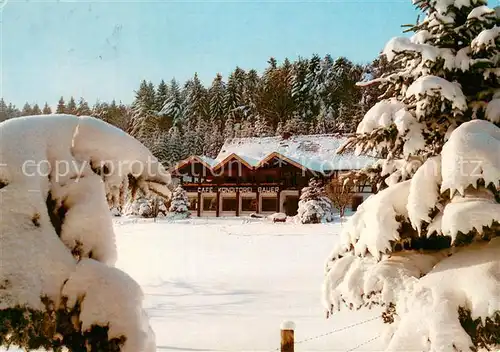 AK / Ansichtskarte Grasellenbach Cafe Konditorei Bauer Grasellenbach