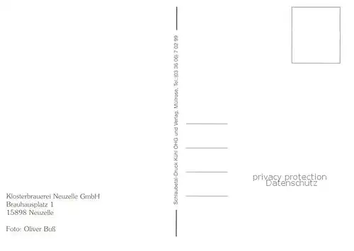 AK / Ansichtskarte Neuzelle Klosterbrauerei Neuzelle Neuzelle