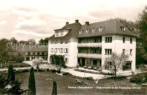 AK / Ansichtskarte Goessweinstein Pension Stempferhof Goessweinstein