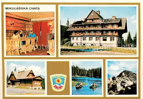 AK / Ansichtskarte Nizke_Tatry_Slovakia Mikulasska Chata Vinaren Peklo Vrbicke pleso Chopok 