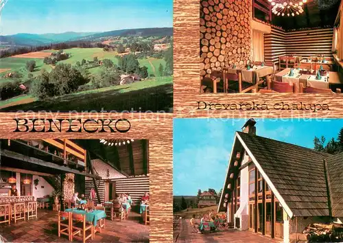 AK / Ansichtskarte Benecko_Semily_CZ Krkonoscka chalupa stylove zarizeno restaurace 