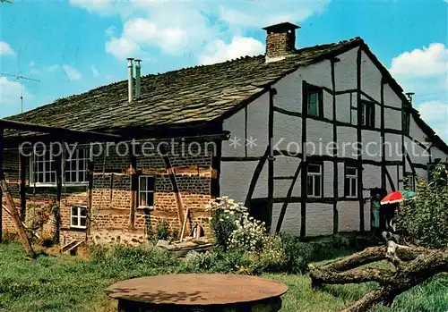 AK / Ansichtskarte Rahier Vieille maison Ardennaise Les Colombages Rahier