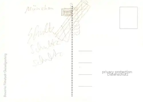 AK / Ansichtskarte Geiselgasteig Bavaria Filmstadt Geiselgasteig