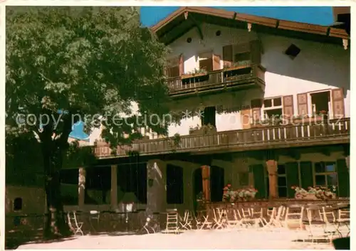 AK / Ansichtskarte Kruen Alpengasthof Barmsee Kruen