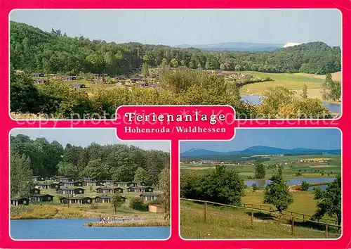 AK / Ansichtskarte Hohenroda_Hessen Ferienanlage Ferienhaeuser Bungalows Landschaftspanorama Hohenroda Hessen