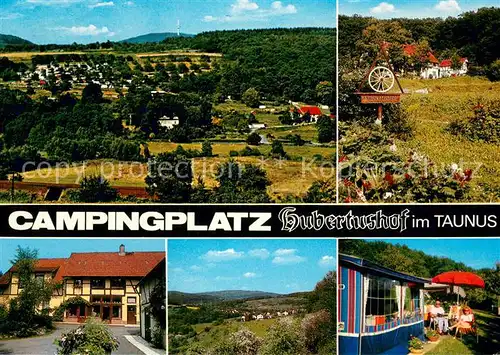 AK / Ansichtskarte Niederjosbach Campingplatz Hubertushof Panorama Niederjosbach