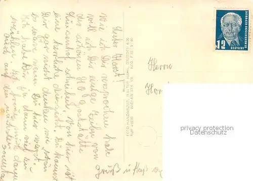 AK / Ansichtskarte Dresden_Elbe Bad Weisser Hirsch Luisenhof HO Gaststaette m. Bahn Zahnradbahn 