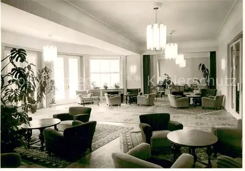 AK / Ansichtskarte Bad_Kissingen Hotel Innenansicht  Bad_Kissingen