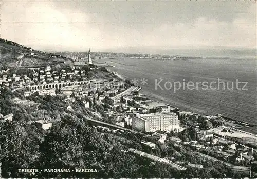 AK / Ansichtskarte Trieste_IT Panorama Barcola 
