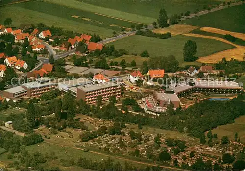AK / Ansichtskarte Bad_Nenndorf Fliegeraufnahme Kurklinik Niedersachsen Bad_Nenndorf