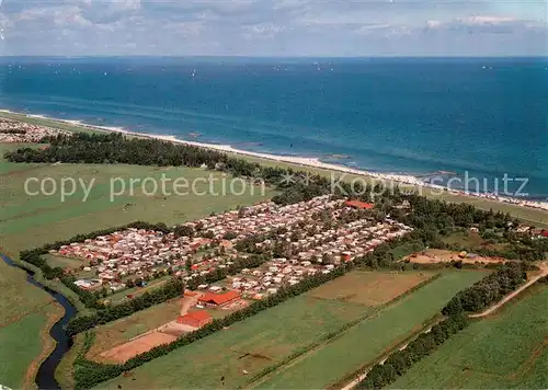 AK / Ansichtskarte Kalifornien_Ostseebad Fliegeraufnahme Camping Ferienpark California Kalifornien_Ostseebad