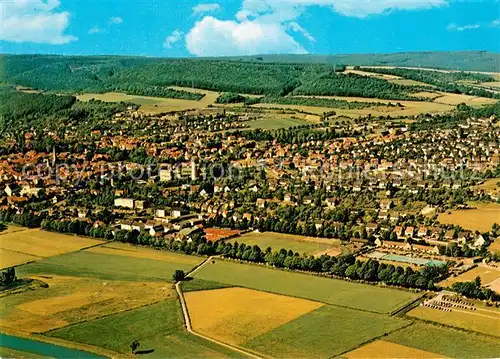AK / Ansichtskarte Alfeld_Leine Fliegeraufnahme Gesamtansicht Alfeld_Leine