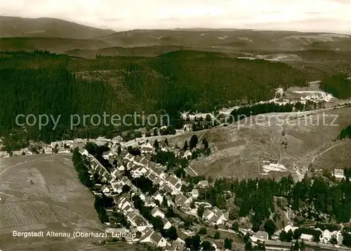 AK / Ansichtskarte Altenau_Harz Fliegeraufnahme Altenau Harz