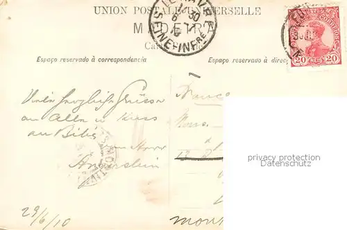 AK / Ansichtskarte Madeira__Portugal Wasserfall 