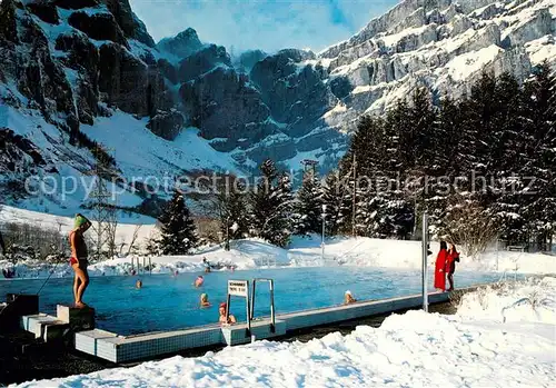 AK / Ansichtskarte Leukerbad_VS Thermal Schwimmbad Gemmipass 