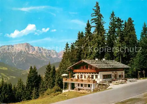 AK / Ansichtskarte Untersberg Gasthaus Cafe Sonneck Bergstation der Obersalzbergbahn Untersberg