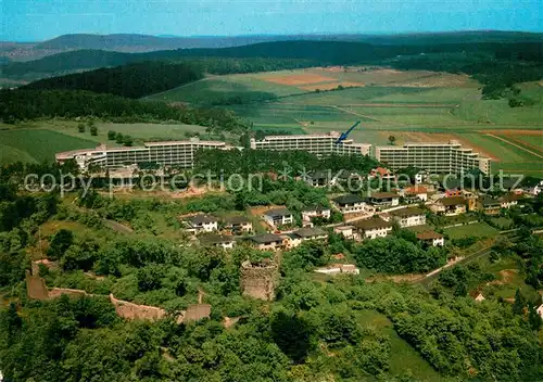 AK / Ansichtskarte Bad_Kissingen Hotel Sonnenhuegel Fliegeraufnahme Bad_Kissingen