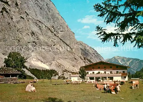 AK / Ansichtskarte Pertisau_Achensee Alpengasthof Gramai Alm Karwendelgebirge Pertisau Achensee