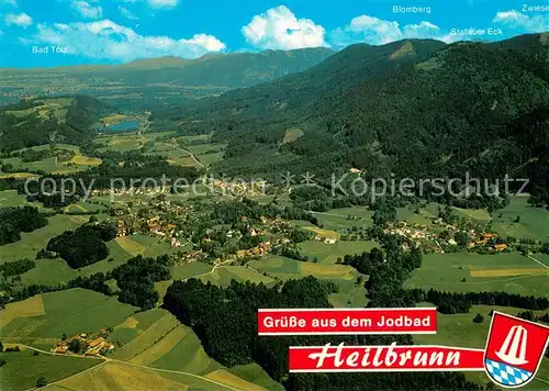 AK / Ansichtskarte Bad_Heilbrunn Panorama Jodbad Bad_Heilbrunn