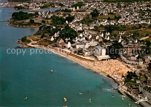 AK / Ansichtskarte Treboul_Douarnenez Plage des Sables Blancs vue aerienne Treboul Douarnenez