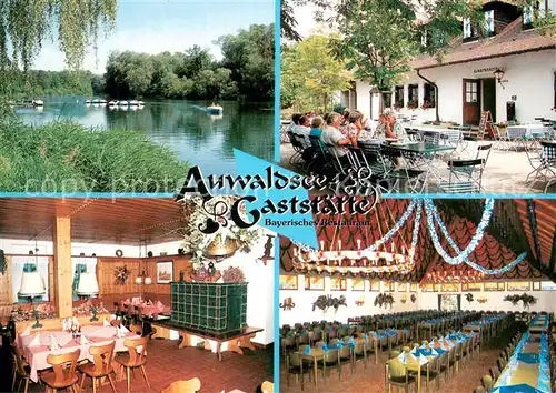 AK / Ansichtskarte Ingolstadt_Donau Gaststaette Restaurant am Auwaldsee Ingolstadt_Donau
