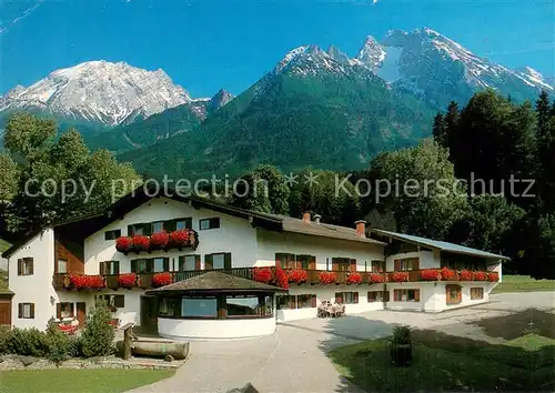 AK / Ansichtskarte Ramsau_Berchtesgaden Der Taubenseehof Alpen Ramsau Berchtesgaden