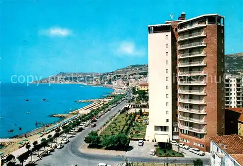 AK / Ansichtskarte Arma_di_Taggia_San_Remo_IT Hotel Vittoria e lungomare Riviera dei Fiori 