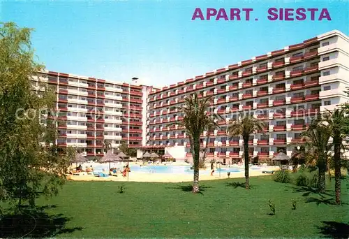 AK / Ansichtskarte Puerto_de_Alcudia Apartamentos Siesta Piscina Puerto_de_Alcudia