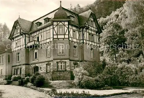 AK / Ansichtskarte Thal_Ruhla FDGB Erholungsheim am Schossberg Fachwerkstil Thal_Ruhla