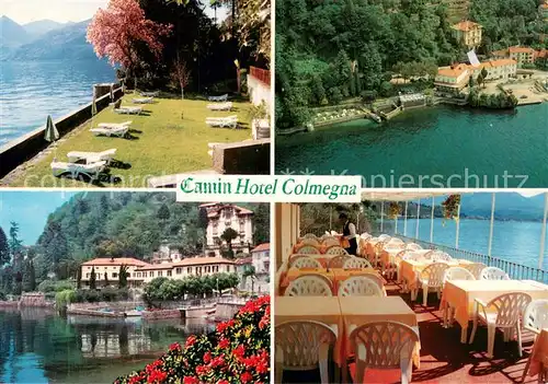 AK / Ansichtskarte Luino_Lago Maggiore_IT Camin Hotel Colmegna 
