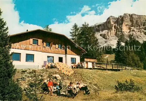 AK / Ansichtskarte Alta_Badia Rifugio Lee Monte Croce Huette Kreuzkofel Dolomiten Alta_Badia