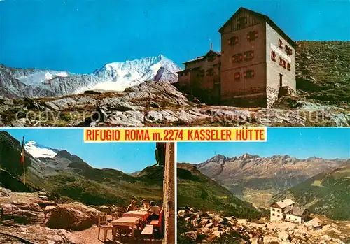 AK / Ansichtskarte Sand_Taufers_Suedtirol_IT Rifugio Roma Kasseler Huette Riesenferner Gruppe 