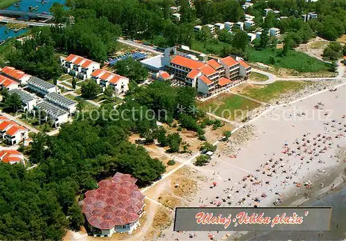 AK / Ansichtskarte Ulcinj_Montenegro Velika plaza Hotel Otrant Ulcinj Montenegro