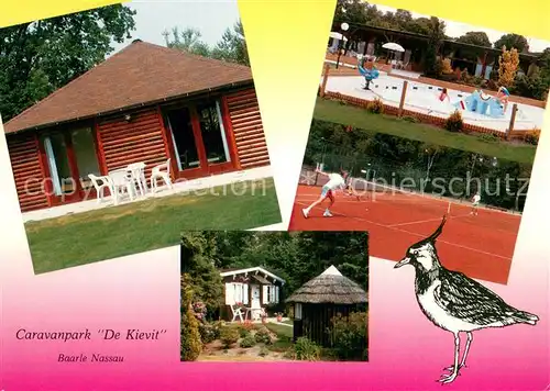 AK / Ansichtskarte Baarle Nassau_NL Caravanpark De Kievit Kinderspielplatz Tennisplatz 