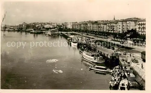 AK / Ansichtskarte Santander Bahia Bay   Paseo de Pereda Santander