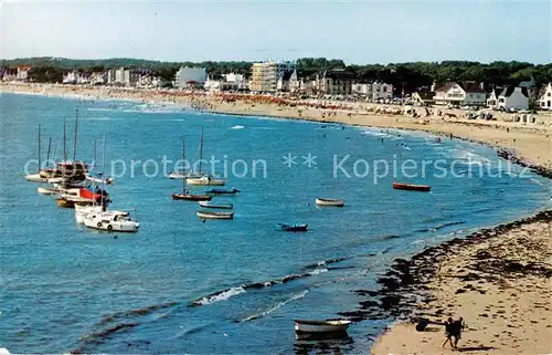 AK / Ansichtskarte Pornichet Vue d ensemble de la baie et de la Plage Pornichet