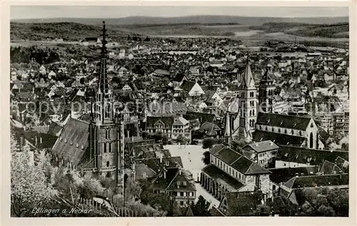 AK / Ansichtskarte Esslingen__Neckar Gesamtansicht 