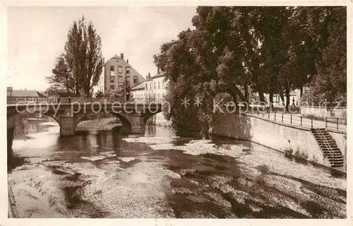 AK / Ansichtskarte Sarrebourg_Saarburg_Lothringen Sarre fleurie et Place des Marronniers 