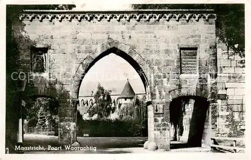 AK / Ansichtskarte Maastricht_NL Poort Waarachtig 