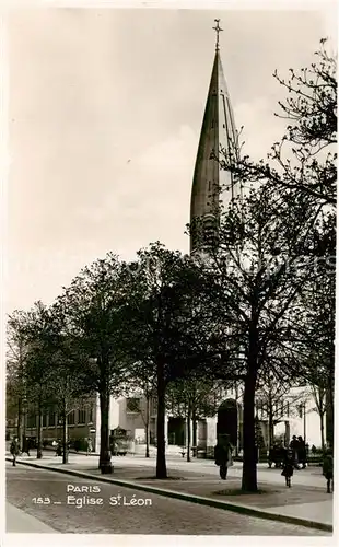 AK / Ansichtskarte Paris_75 Kirche St. Leon 