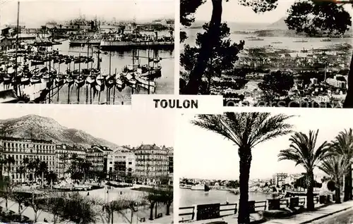 AK / Ansichtskarte Toulon_Var Teilansichten u. Hafen Toulon_Var