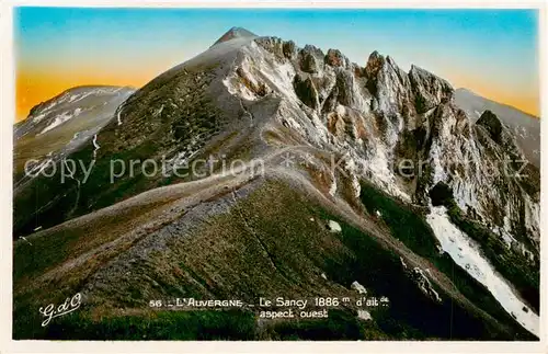 AK / Ansichtskarte Auvergne_Region La Sancy Auvergne Region