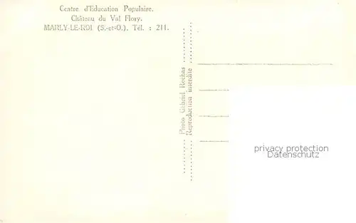 AK / Ansichtskarte Marly_78 le Roi Chateau du Val Flory 
