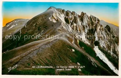 AK / Ansichtskarte Auvergne_Region Le Sancy Auvergne Region