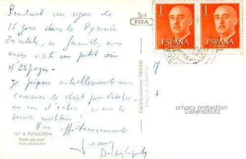 AK / Ansichtskarte Puigcerda_ES Teilansicht 