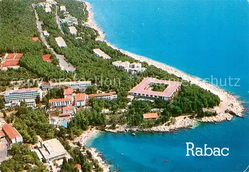 AK / Ansichtskarte Rabac_Croatia Fliegeraufnahme 