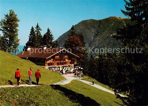 AK / Ansichtskarte Garmisch Partenkirchen Berggasthof Bayernhaus Aussenansicht Garmisch Partenkirchen