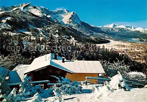 AK / Ansichtskarte Gamshuette Bergwirtschaft Gamshuette Schnee  Gamshuette